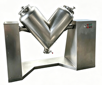 Mélangeur en V 25 kg – Machine de mélange de type V pour laboratoire, petite capacité 20 L, pour poudres sèches