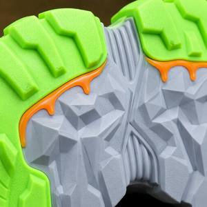 Drip Mold Chunky Dad Sports Shoe Sole Sculpted Midsole Jagged Lug Tread Outdoor <span class=keywords><strong>Trail</strong></span> Custom OEM 5+3 2677 Unisex Water Resistant - Product Image 3
