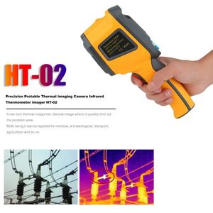 กล้องถ่ายภาพความร้อน OEM HTI HT-03 กล้องดิจิตอลสำหรับตรวจสอบวงจรไฟฟ้าในอุตสาหกรรม เครื่องวัดอุณหภูมิสำหรับตรวจสอบท่อทำความร้อนใต้พื้น เครื่องตรวจจับความร้อนแบบพกพา - Product Image 2