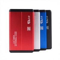 Caja Externa para Disco Duro USB 3.0 de 2.5 Pulgadas, Carcasa de Aluminio para HDD/SSD SATA, Portátil, Multicolor, Sin Herramientas, UASP