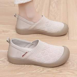 Women's Spring/Autumn New Style Flat Soft Sole Non-<b>slip</b> Casual <b>Slip</b>-<b>on</b> <b>Shoes</b> - Product Image 2