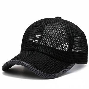 Gorra de béisbol de malla para hombre, transpirable, estilo papá, ajustable con cierre a presión, para pesca al <span class=keywords><strong>aire</strong></span> libre - Product Image 5