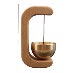 Brass Doorbell Magnetic Sticker For Fridge Home Decor Housewarming Gift Irregular Shape 1PC - Product Image 5