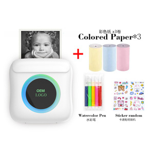 Vente <span class=keywords><strong>en</strong></span> <span class=keywords><strong>ligne</strong></span> péripage photos étiquette mini autocollant machine d'impression sans fil portable thermique couleur mini imprimante - Product Image 3