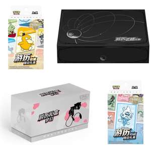 Boîte cadeau de voyage Pokemoned à affichage authentique Charizard Iron Arm <span class=keywords><strong>Mew</strong></span> Greninja TCG Entertainment Card Pokemoned Playing Game Card - Product Image 3