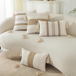 Boho Throw Soft Farm house dekorative Kissen bezüge Bezüge mit Quasten Kissen bezug angepasst - Product Image 1