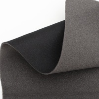 Tissu en maille éponge laminé à haute élasticité respirant, tissu en maille éponge laminé pour doublures de canapé, coussins de chaise