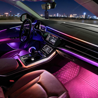 KYNCHO pour Audi Q8, éclairage ambiant de voiture, éclairage intérieur automatique, éclairage LED Symphony, lampe d'éclairage ambiant automobile