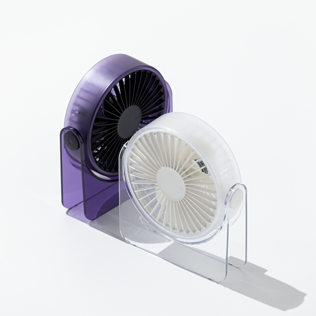 Desktop Micro USB Fan ABS Rotating Table Fan for Office Household