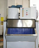 Máquina de Hielo en Escamas Industrial Personalizable con Depósito de Almacenamiento, Equipo de Hielo en Escamas con Compresor Confiable