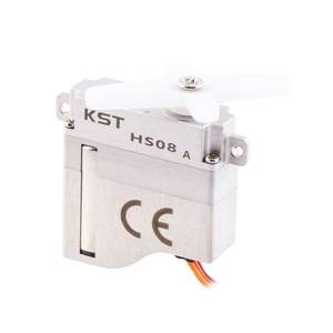 Ventes chaudes KST HS08A 6.0Kgf.cm 0.09sec Moteur numérique HV à engrenages métalliques sans noyau DC4.8V-8.4V 2BB pour planeurs RC haute performance - Product Image 1