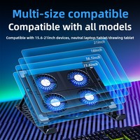 Nouveau support de refroidissement portable pour ordinateur portable modèle X4 transfrontalier, pliable et réglable en hauteur, base de bureau pour ordinateurs portables