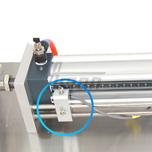 Trémie semi-automatique pour machine de remplissage et de scellage avec buse en plastique, pour boissons, cosmétiques et pâtes de tomate épaisses - Product Image 5