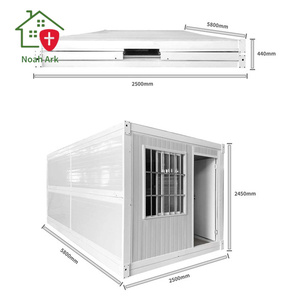 Casa Contenedor Plegable Prefabricada de Diseño Moderno, Impermeable, Estable, Duradera, Económica y de Bajo Costo - Product Image 4
