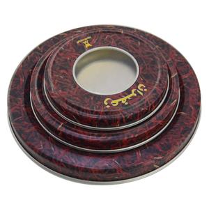 प्रीमियम पारसियन केसर टिन बॉक्स एयरटाइट विंडो ढक्कन विशेष खाद्य ग्रेड पैकेजिंग भगवा धागे के लिए टिन प्लेट धातु के डिब्बे - Product Image 6