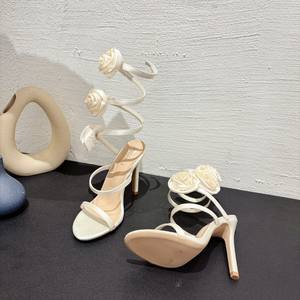 Sandalias de Tacón Alto con Punta en Pico para Mujer, Estilo Moderno Verano 2026 - Product Image 5