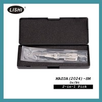 Lishi 2-in-1 Lock Pick Original Lishi Mazda2024-SM untuk Mazda 2024+ 2-In-1 Pick Decoder 10 Cut Door