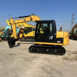 Mini Excavadora Usada CAT 307 de 7 Toneladas para Mantenimiento de Canales de Riego Agrícola, Estructura Resistente y Gran Durabilidad, en Venta - Product Image 1