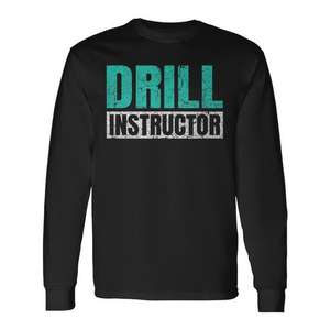 T-shirt à manches longues pour instructeur de drill, style Bootcamp - Product Image 1