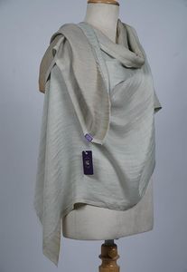 Luxury Zari Reversible Stole for Women Soft Dual Tone <b>Shawl</b> <b>Wrap</b> Designer Elegant Fashion Accessories Lightweight - Product Image 3