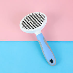 新しいデザインの楕円形のプッシュ理髪クリーニングペット脱毛コーム - Product Image 3