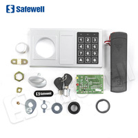 Caja Fuerte Electrónica Digital de Acero Aleado Sólido Safewell para Oficina, Hotel y Hogar, Caja de Seguridad Pequeña con Teclado