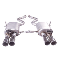 Silencieux d'échappement GFC Axleback pour BMW M3 M4 E90 E92 E93 3.0L 4.0L, système d'échappement à soupape électrique pour voiture, fabriqué en tuyau SUS304