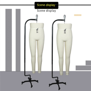 Maniquí de Fibra de Vidrio para Exhibición de Productos en Tiendas, Maniquí de Moda para Trajes de Hombre, Maniquí de Costura con Piernas Ajustables - Product Image 5