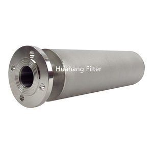 Fabricante de Huahang, alta precisión de filtración, elemento de cartucho de filtro de Metal de alta porosidad - Product Image 1