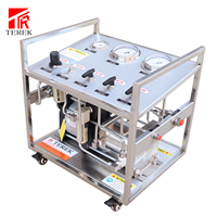 Unité de suralimentation de gaz pneumatique TEREK pour argon/hélium/hydrogène/oxygène/azote