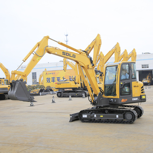 Mini-excavatrice sur chenilles hydraulique SDLG E660FL, bonne performance de travail, petite pelle, pelle mécanique - Product Image 2