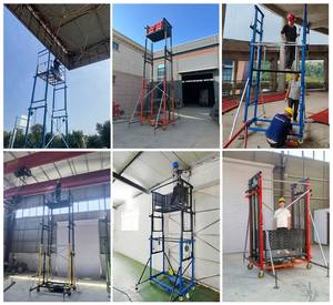 Ponteggio Mobile con Sollevamento Motorizzato Produttori di Impalcature Mobili per Una Persona Articoli Elettrici Automatici per <span class=keywords><strong>Casa</strong></span> - Product Image 3