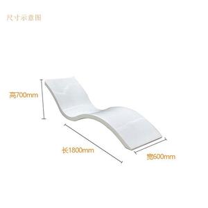 Chaises longues d'eau <span class=keywords><strong>de</strong></span> pont <span class=keywords><strong>de</strong></span> piscine extérieure Chaises longues pour le <span class=keywords><strong>jardin</strong></span> Sièges confortables au bord <span class=keywords><strong>de</strong></span> la piscine - Product Image 5