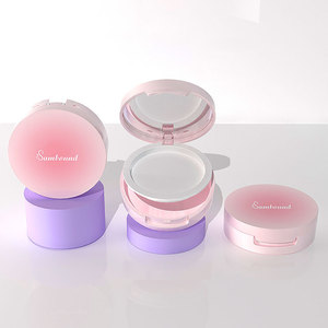 Venta al por mayor de cosméticos personalizados ABS etiqueta cosmética acrílica polvo suelto contenedor polvo tarro caja embalaje maquillaje Suelto - Product Image 3