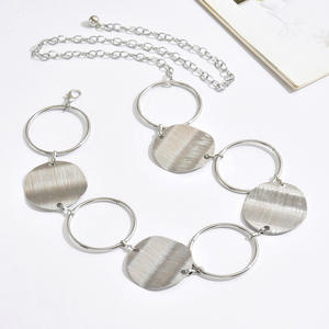 سلسلة خصر هندسية مجوفة مبالغ فيها ومثيرة، سلسلة جسم أنيقة وعصرية للنساء - Product Image 3