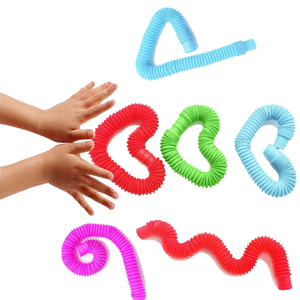 ของเล่นบีบคลายเครียดแบบยืดได้หลากสีสำหรับเด็ก  แบบทำเอง  หลอดป๊อป - Product Image 4