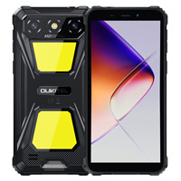 Teléfono Inteligente Resistente Oukitel G5 con Doble Linterna para Camping, 4GB + 128GB, 6300mAh, 5MP + 13MP, Pantalla HD de 6 Pulgadas