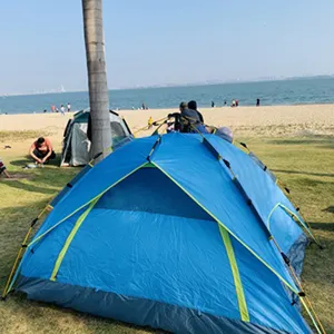 Tenda da campeggio di alta qualità impermeabile tenda da esterno automatica aperta e portatile