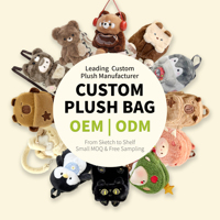 Fabricant de sacs à dos en peluche, sac à dos en peluche koala gris personnalisé, sacs en coton doux, adorables sacs en peluche pour cadeau