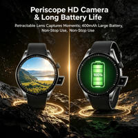 Montre connectée personnalisable, fine, durable, grand écran tactile, appels Bluetooth, suivi de la santé et du fitness, montre intelligente