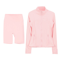   Conjunto Deportivo de Alta Calidad para Mujer, Chaqueta de Manga Larga Suave y Cómoda para Gimnasio, Entrenamiento, Fitness, Yoga