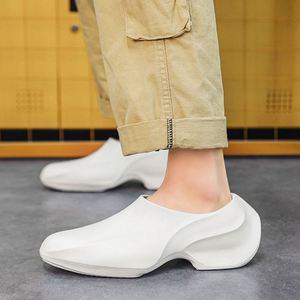 Zapatos de Verano para Hombre, Estilo Casual, Punta Puntiaguda, Cierre de Calcetín, Suela Gruesa, Parte Superior Transpirable de EVA, para Exteriores - Product Image 4