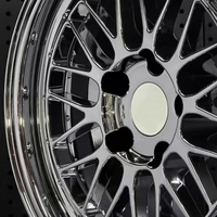 Jantes de voiture muscle forgées sur mesure en 6061-T6 chromées 5x120.65/114.3/120 pour Plymouth Cuda Pontiac GTO Firebird Trans Am Scion FR-S