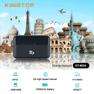 <span class=keywords><strong>Hotspot</strong></span> Móvil 5G MIFI, Batería de Polímero de 10000 mAh, 10 W, Tipo C, 4G/5G, VPN, 300 Mbps, Nuevo Router WiFi de Bolsillo para Banda Ancha, Mini Wi-Fi - Product Image 2