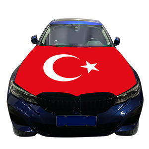 Drapeau de couverture de capot de voiture de Turquie drapeau de couverture de moteur de voiture en gros couverture de capot de moteur de voiture résistante à l'usure et Durable personnalisée - Product Image 5