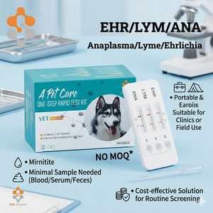 Kit d'équipement de diagnostic vétérinaire pour test rapide : Détection et inspection des maladies canines (GIA, CCV, CDV, CPV) chez les chiens - Product Image 2