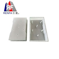 Nouveau design de bloc de verrouillage hexagonal creux de haute qualité, bloc de puits, bloc de béton prémoulé, moule en plastique, personnalisation d'usine