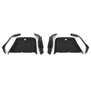 Para <span class=keywords><strong>Chevrolet</strong></span> 69-72 respaldo de asiento de cubo y delantales de plástico moldeado y embellecedor cromado 6 uds - Product Image 1