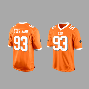 Vente en gros OEM vierge sublimée équipe maillot de football américain conception libre attirail sergé chemises de rugby uniformes de football personnalisés - Product Image 5