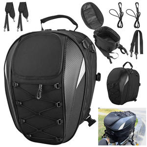Muestra Gratuita: Bolsa Impermeable de Cuero para Casco de Moto con LED, Pantalla Digital y Ojos, 45L, para Reequipamiento/Actualización - Product Image 1